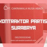 Kontraktor Partisi Surabaya