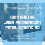 Kontraktor Jasa Pemasangan Panel Dinding 3D
