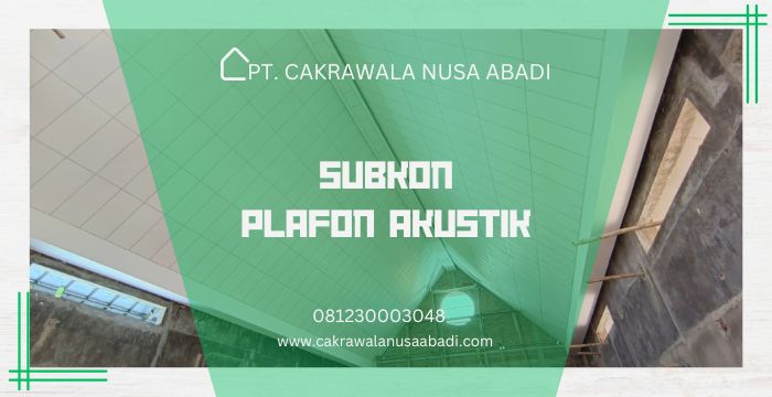 Subkon Plafon Akustik