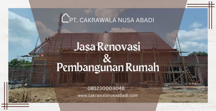 Jasa Renovasi dan Pembangunan Rumah