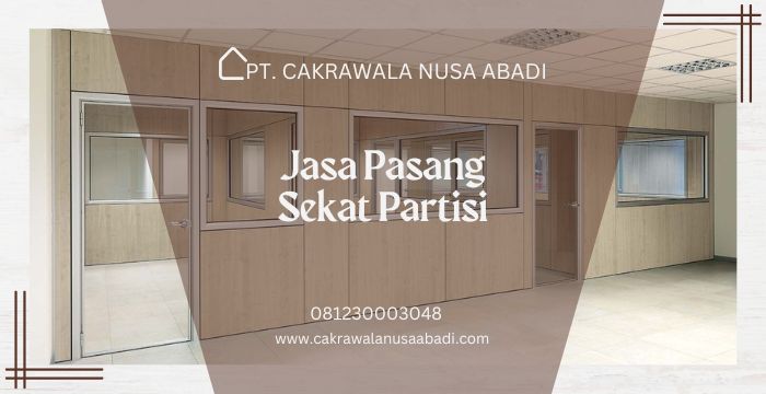 Jasa Pasang Sekat Partisi