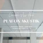 Pemasangan Plafon Akustik di Indomaret