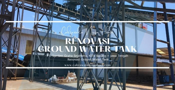 Renovasi Ground Water Tank